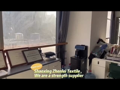 2023년 55%Linen 45%Rayon은 여성 옷을 위한 165gsm 통기성 리넨제 비스코스 구성을 염색시켰습니다